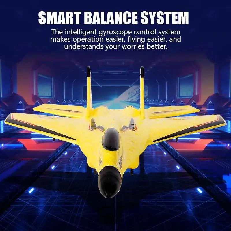 RC Glider Airplane P320 - 2.4G 2CH Foam Flying Toy for Outdoor Play