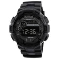 Men's Waterproof Digital Sports Watch with Luminous Display and Multi-Function Timer