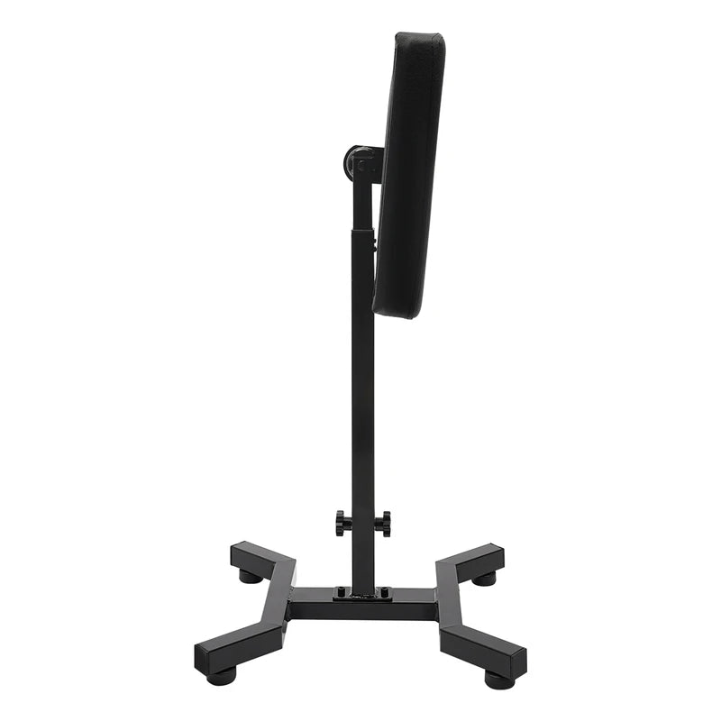 Adjustable Armrest Tattoo Stand with 340° Rotatable Sponge Panel, Stable & Height Adjustable 70-99cm, Black