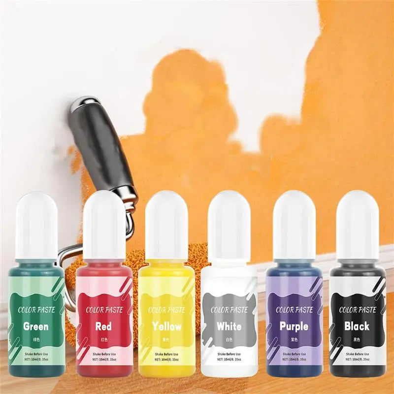 High Concentration Water-Based Color Paste for Resin & Gypsum - 10ml