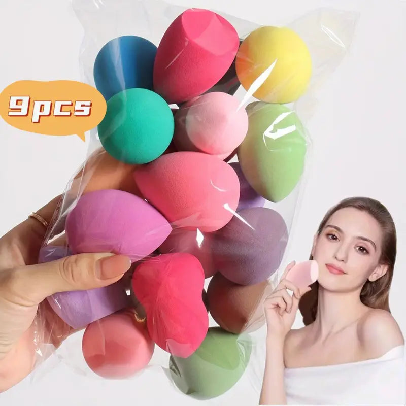 Makeup Sponge Set - Latex-Free Blending Sponges for Liquid, Cream & Powder Makeup