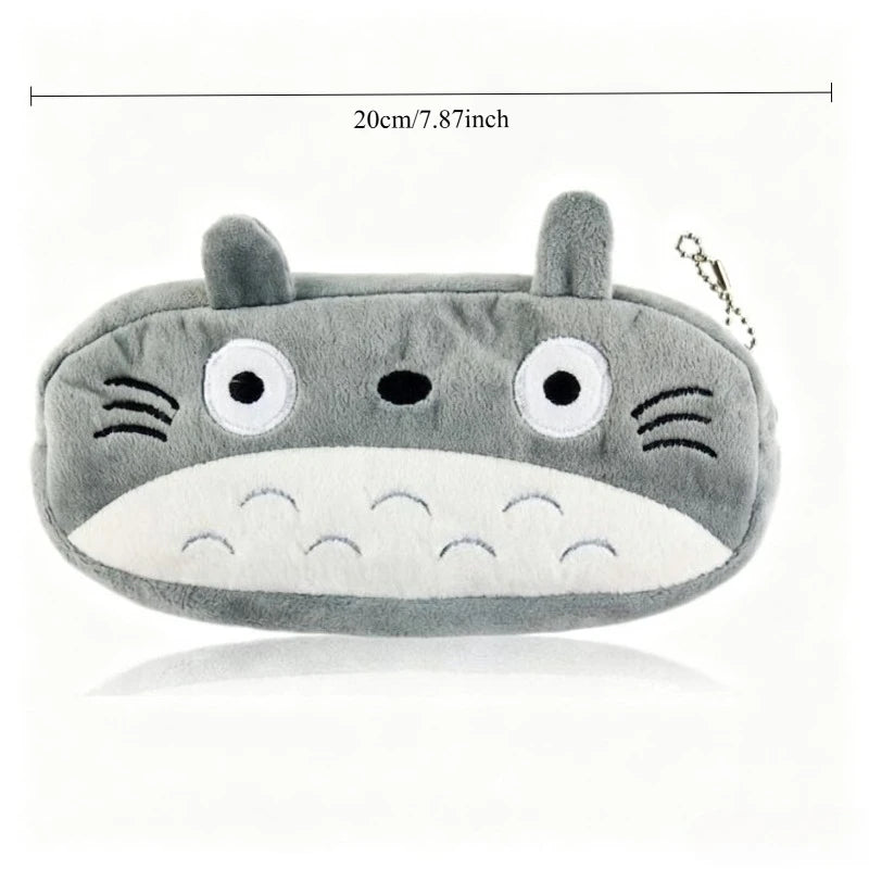 Cartoon Anime Dragon Pattern Pencil Case for Students School Supplies