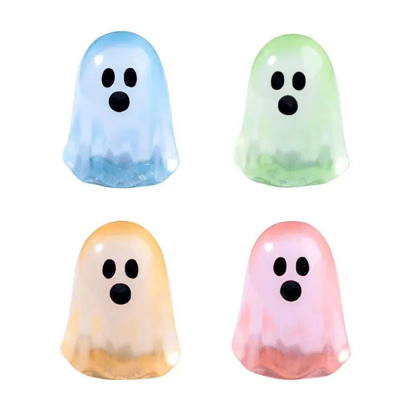 Luminous Ghost Figures - Glowing Mini Action Figures for Halloween Decor, 10/20/50pcs