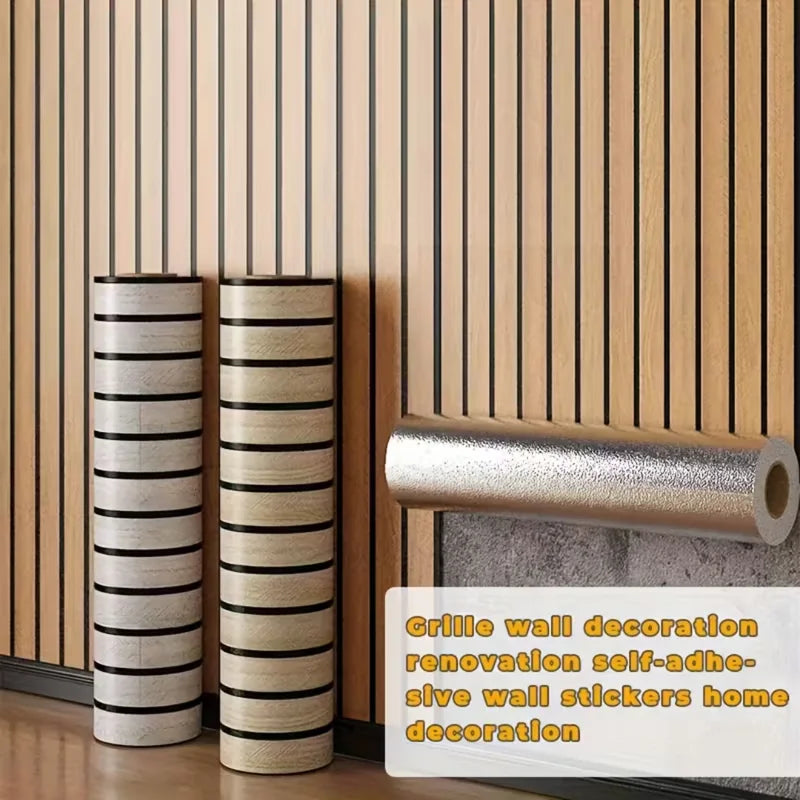 Self-Adhesive 3D Wood Grain Wall Panels for Ceiling and Wall Decor