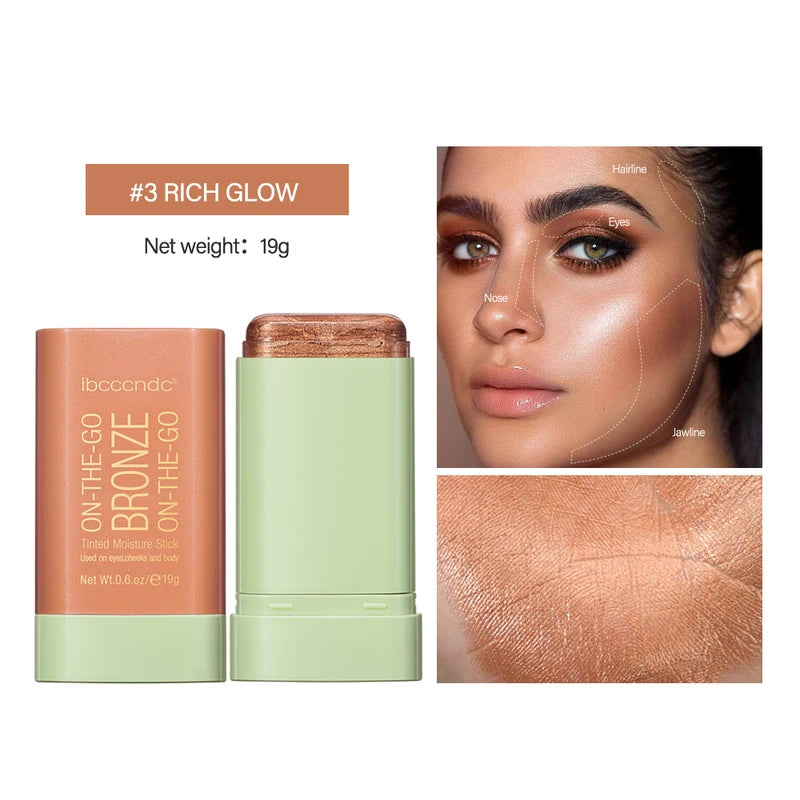 Multi-function Face Blush Stick - Waterproof Contour & Brightening Makeup
