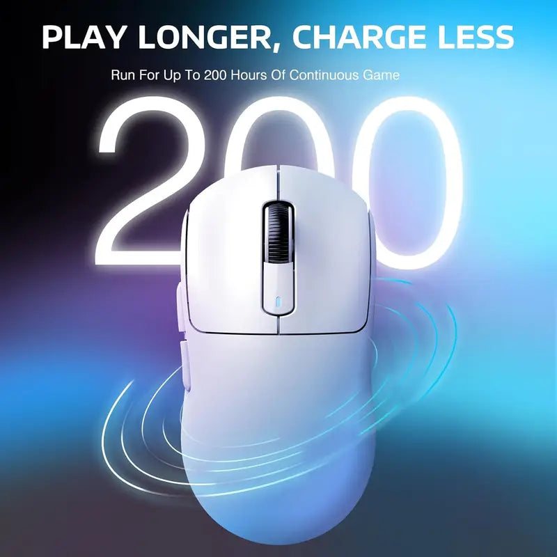 Wireless Gaming Mouse 26K DPI Optical Sensor Ergonomic PC Mouse with Programmable Buttons