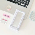 Star Photo Booth Frames - Wedding Album for 2x6 Inch Photo Strips, 18 Pages, 36 Photos, PVC Material