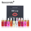 Lip Gloss Set with Tinted Pigments - Semi-Permanent Moisturizing Lip Care Kit