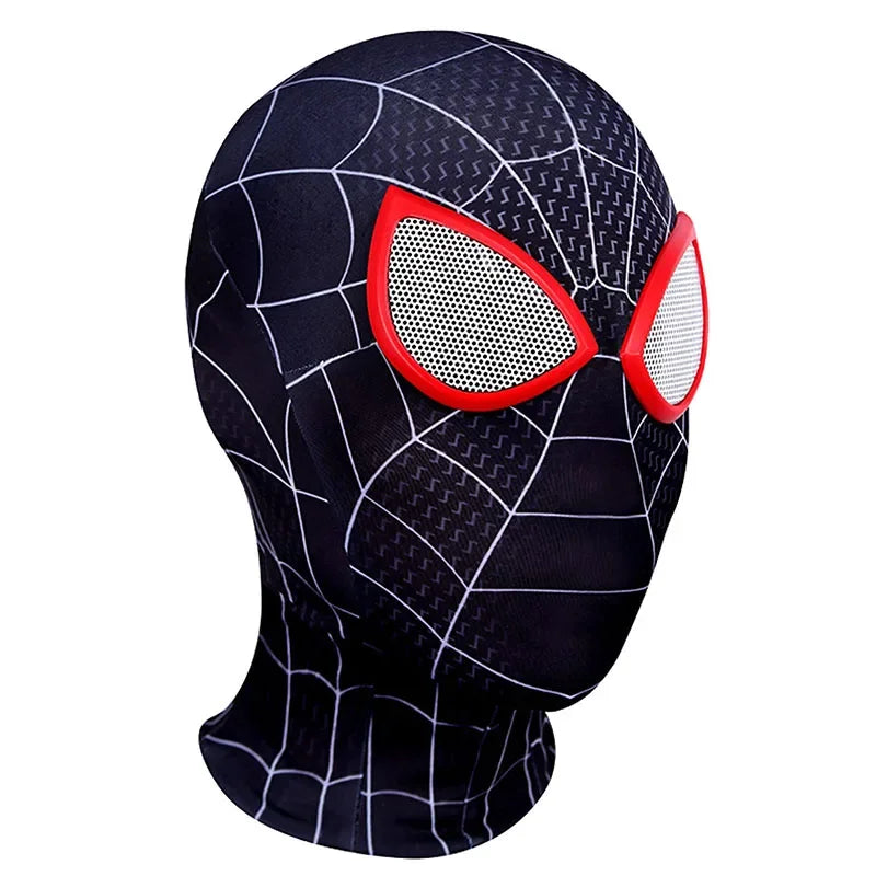 Superhero Mask Costume with Lens for Kids & Adults, Halloween Cosplay & Party Accessory
