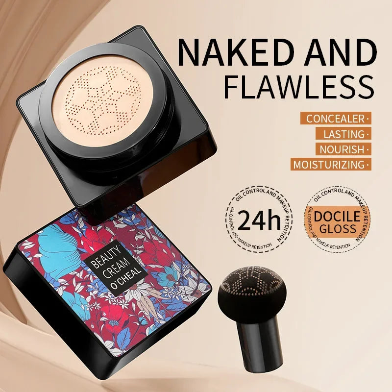 Lightweight Air Cushion Foundation CC Cream for Natural Makeup & Pore Cover