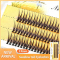 False Eyelashes 120 Pair Thick Curl Natural Mink Style Length Varieties