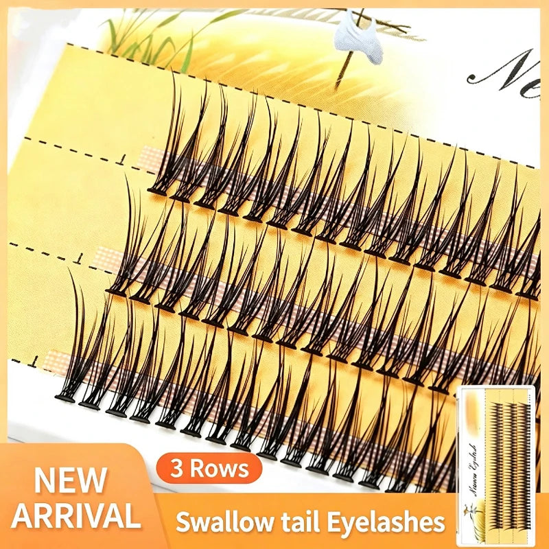 False Eyelashes 120 Pair Thick Curl Natural Mink Style Length Varieties