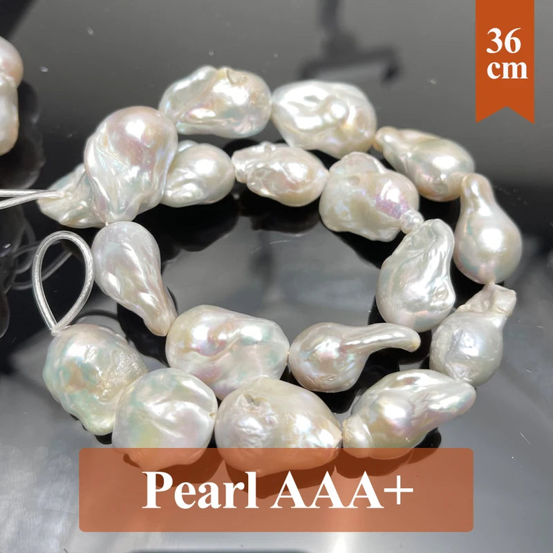 Natural Freshwater Baroque Pearl Beads Irregular Loose Spacer Beads for Jewelry Making