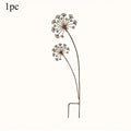 Metal Garden Stake Decorative Flower Planter Yard Outdoor Decor