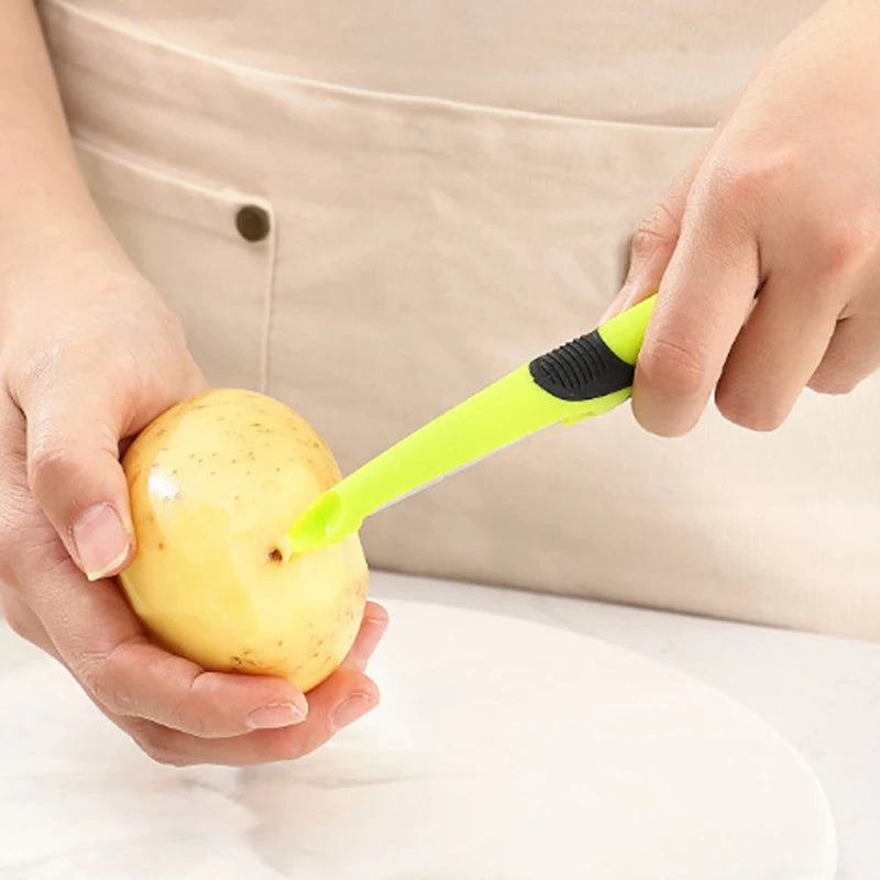 Stainless Steel Peeling Knife Kitchen Tool for Vegetables and Fruits