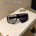 Y2K Style Cycling Sunglasses Windproof Retro-Reflective Road Riding Sport Glasses