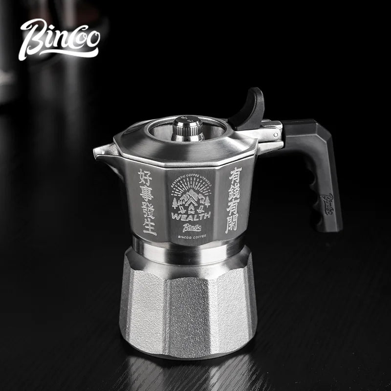 Bincoo 3-Valve Moka Pot Pressure Relief Valve - External Pressure Control