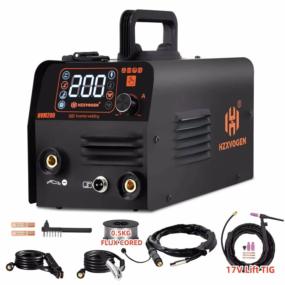 3-in-1 MIG TIG MMA Semi-Automatic Welding Machine 220V Inverter Welder