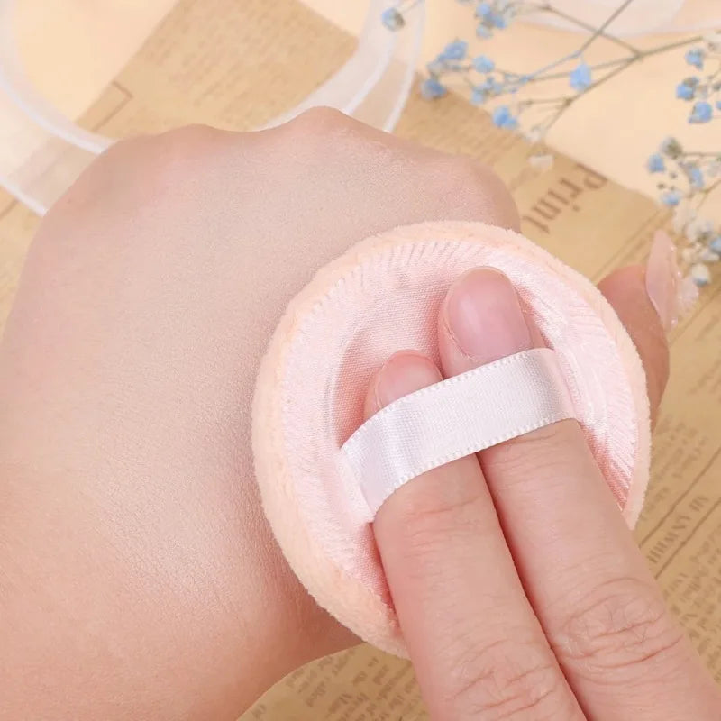 10-50pcs Makeup Sponge Set Soft Cotton Powder Puffs for Foundation & Loose Powder
