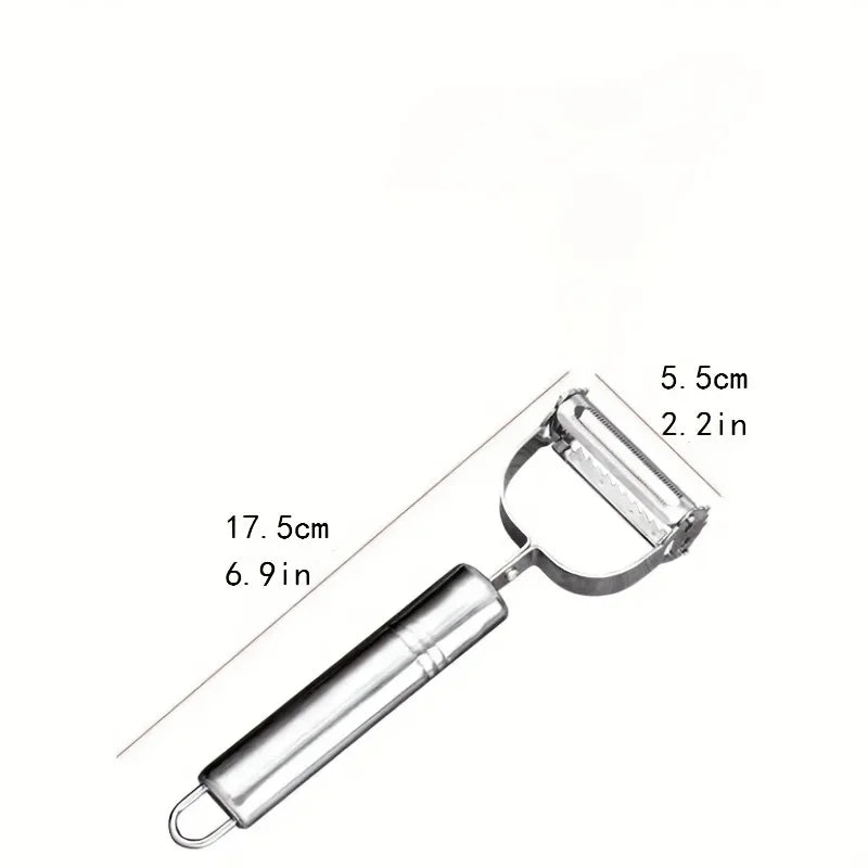 Stainless Steel Vegetable Peeler Multi-Function Fruit & Vegetable Peeling Tool