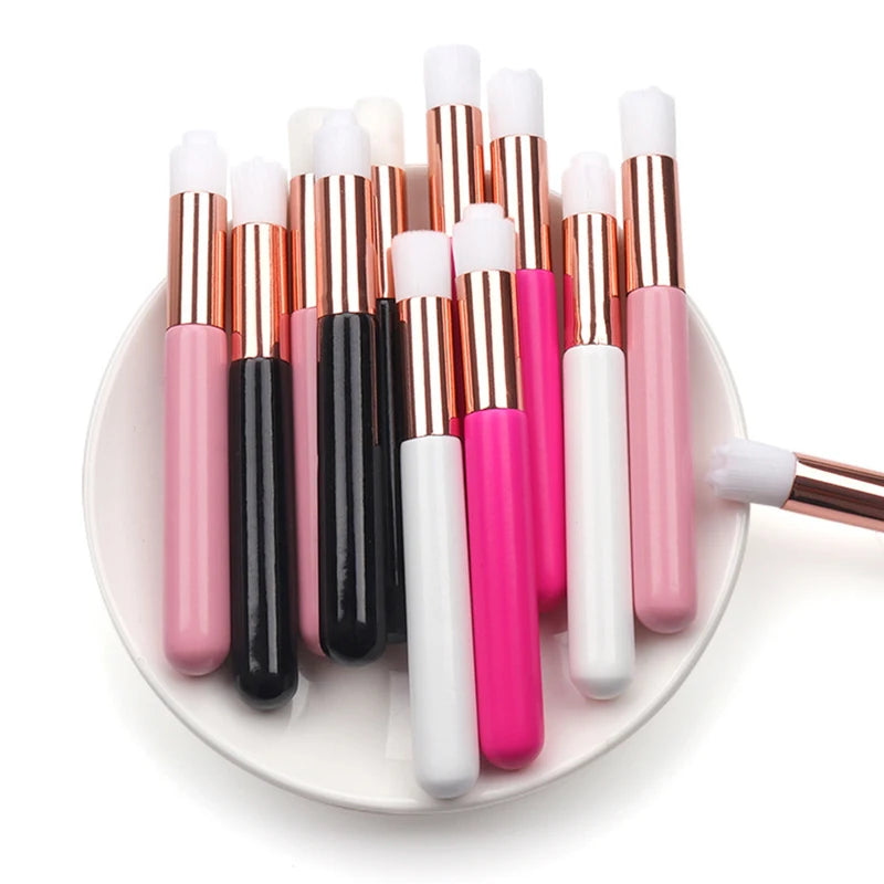 Eyelash & Eyebrow Brush Set - Lash Shampoo & Removal Tools, 5-100pcs