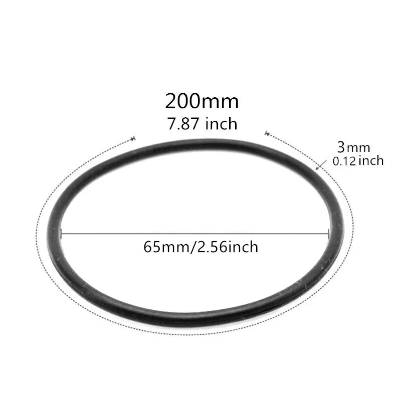 10pcs Silicone Wristbands Hair Ties Punk Rock Rubber Bands Elastic Hair Accessories