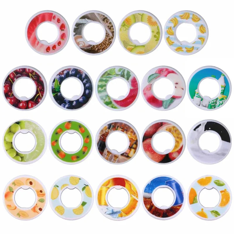Flavour Pods for Water Bottles - Scented Fragrant Rings for Hydration