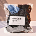 20 Pcs Heart-Shaped Latex-Free Makeup Powder Puffs Set - Finger Air Cushion Sponges