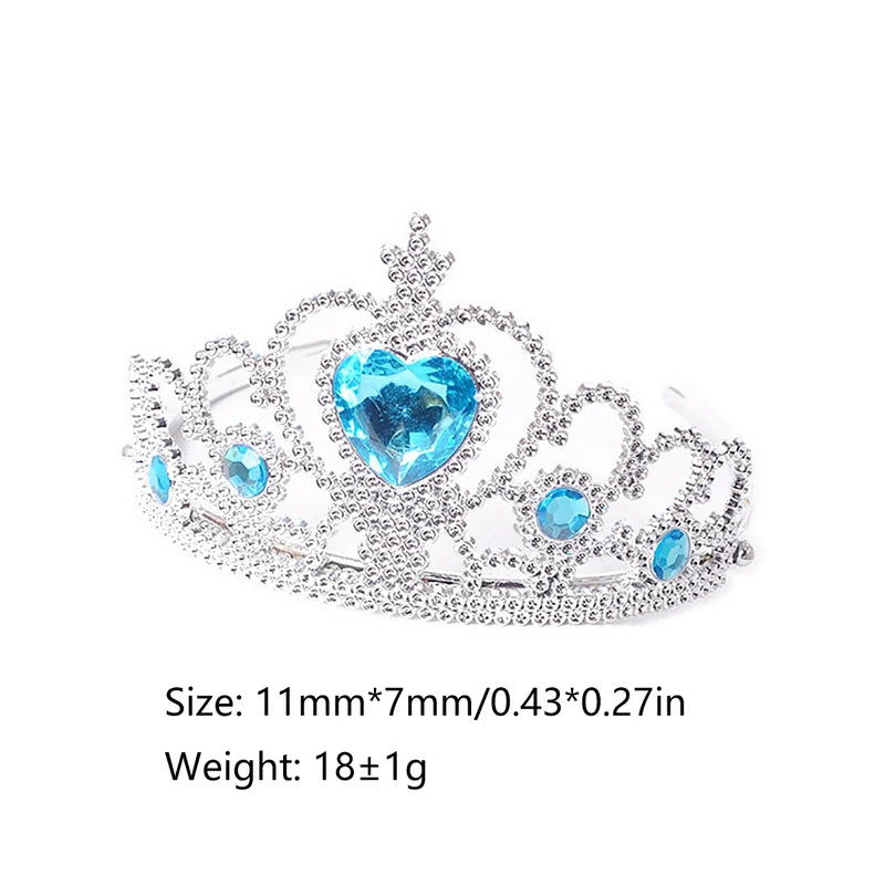 Princess Crown Hairbands for Girls Heart Tiara Headbands Hair Accessories