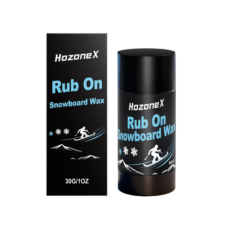 All-Terrain Ski Wax - Quick Apply Glide-Enhancing, Wear-Resistant Formula for Daily Ski Maintenance