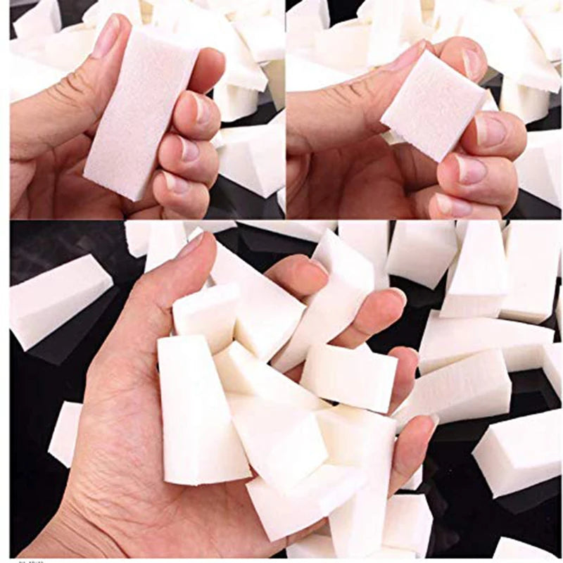 20PCS Nail Sponge Triangle Makeup & Nail Art Wedges for Gradient Effects