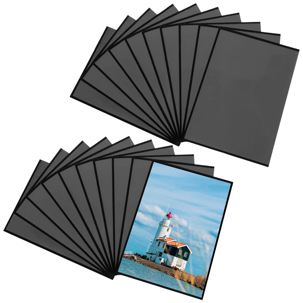 Magnetic Picture Frames Set for Photos on Refrigerator and Metal Surfaces - 6/10/20 Pcs