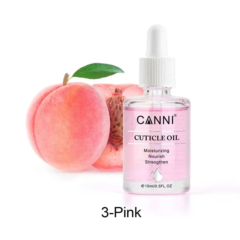 Cuticle Oil Nourishing Softener with Natural Oils - 15ml, Multiple Flavors