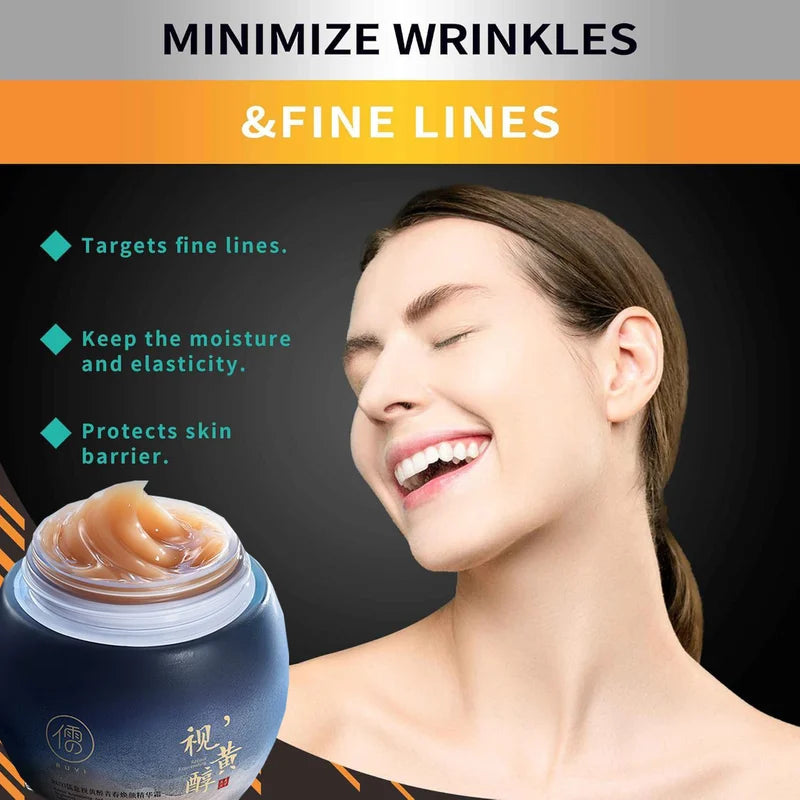 Retinol Face & Neck Cream - Anti-Aging Moisturizer with Hyaluronic Acid & Collagen, 100g