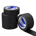 Black Masking Tape - Crepe Paper, Single-Sided Adhesive for Painting, Car Detailing & Crafts