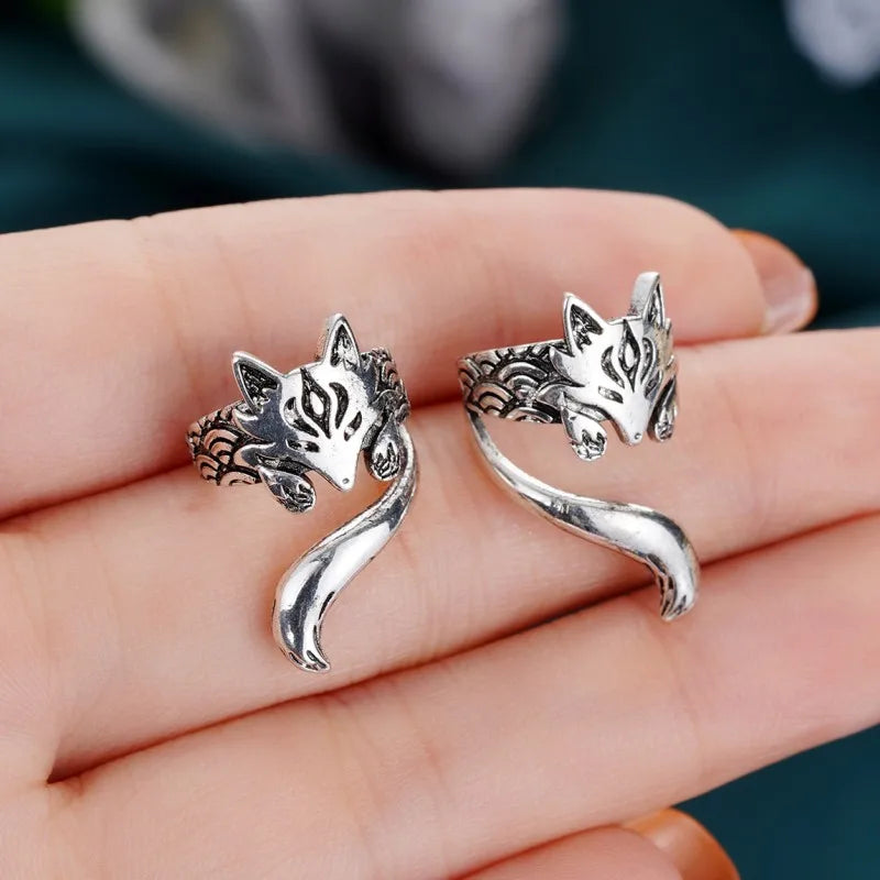 Trendy Fox Shape Clip Earrings for Women - Statement Jewelry, Drop Dangle