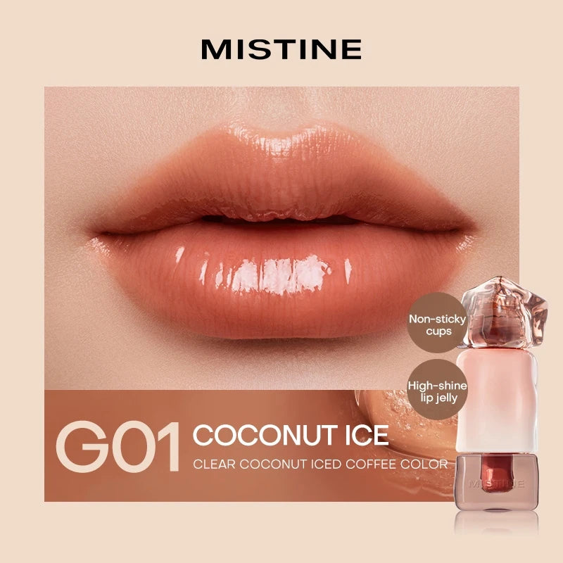 Juicy Lip Gloss with Double Effect - Water & Matte Lip Makeup