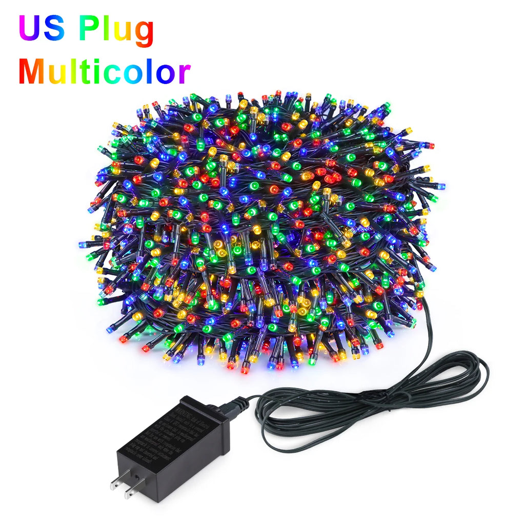 Outdoor LED String Lights 10M-100M Waterproof Fairy Garden Party Decor