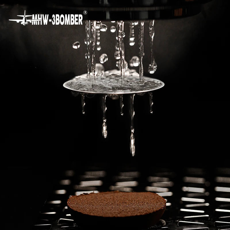 Titanium Coating Espresso Puck Screen - Reusable Metal Filter 51/53/58.5mm