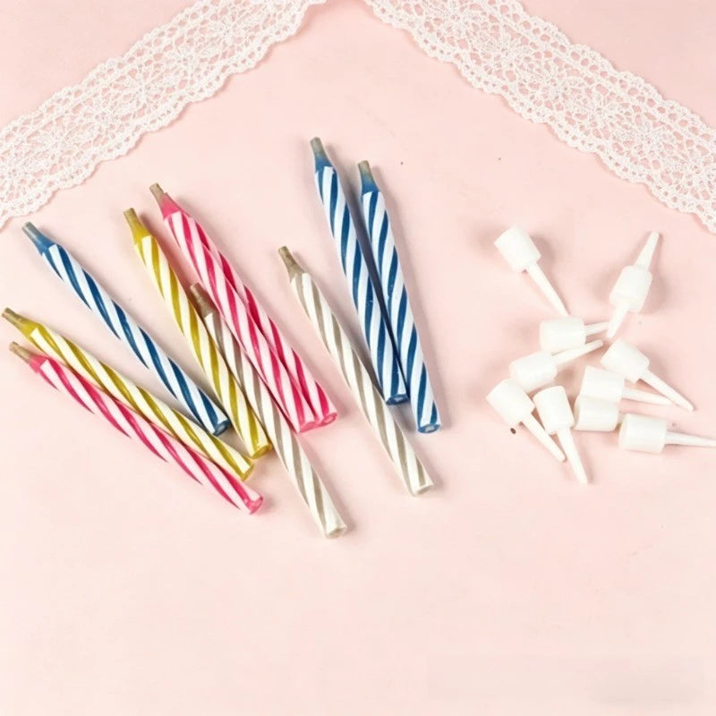 Magic Blow Out Candles Set - Surprise Prank Birthday Party Props
