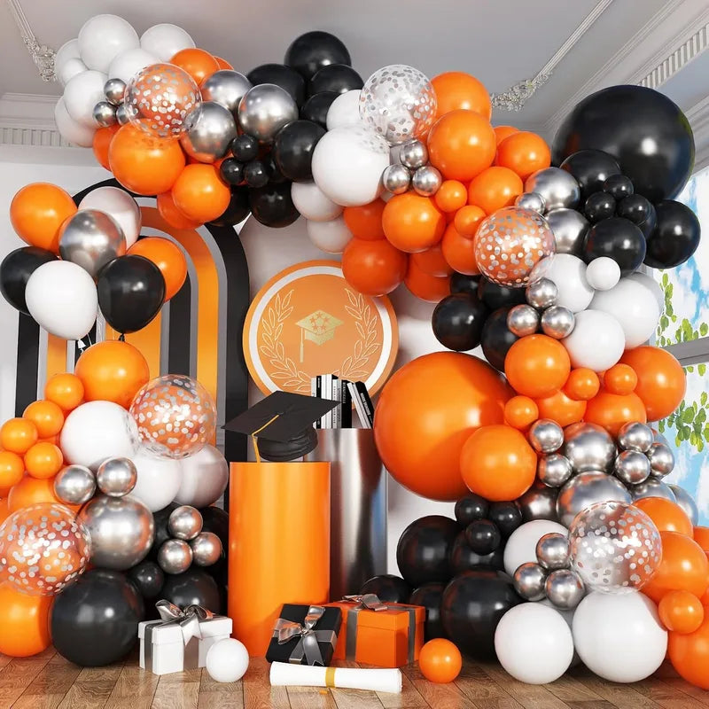 113pcs Balloon Garland Arch Kit for Birthday Halloween Graduation Party Decorations