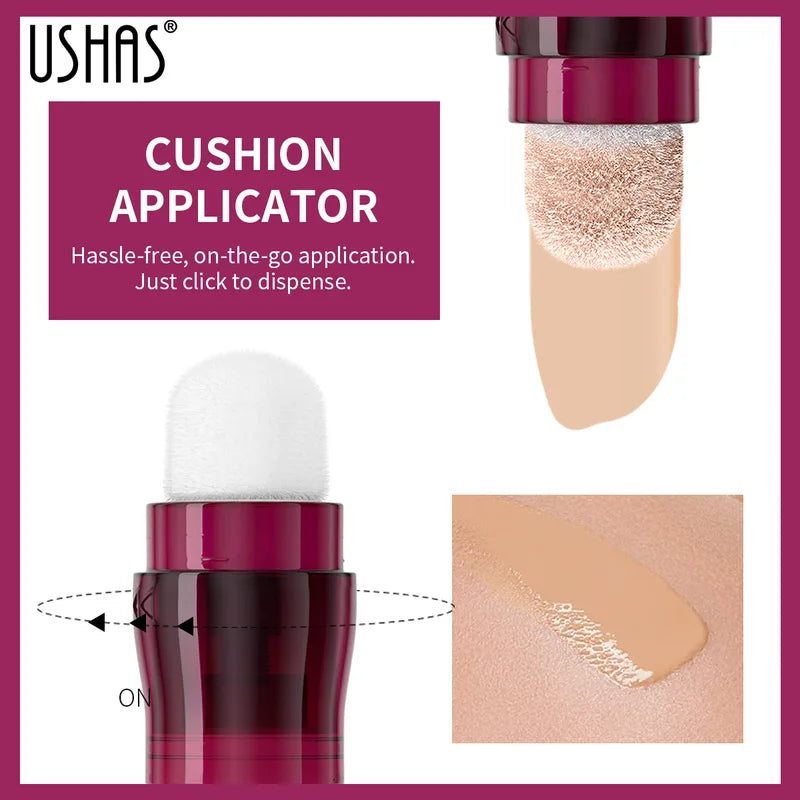 Long Lasting Waterproof Liquid Foundation Makeup Sponge BB Cream Oil Control Face Concealer