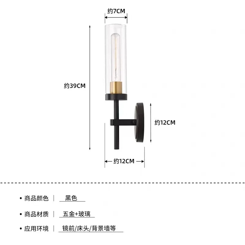 Modern LED Wall Light Fixture for Home & Bedroom Decor - Gold, White, Pink, Purple Variants