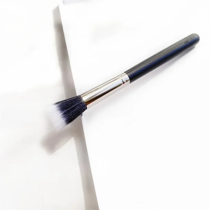 Multi-Purpose Duo Fibre Face & Blush Brush Set - Lightweight Makeup Tools