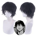 Anime Toji Fushiguro Cosplay Wig - Short Black Heat-Resistant Hairpiece