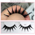 Long Thick Natural False Eyelashes Wet Manga Style 15-20mm for Eye Makeup