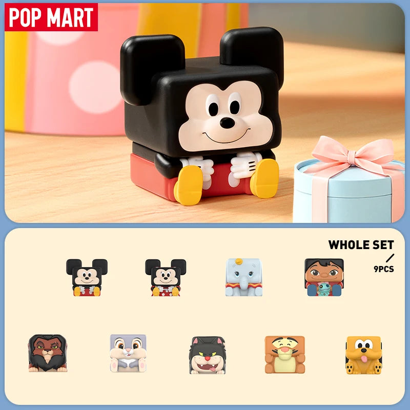 POP MART Disney Classics Action Figures Series 1 Cube Blind Box Toy Collectible