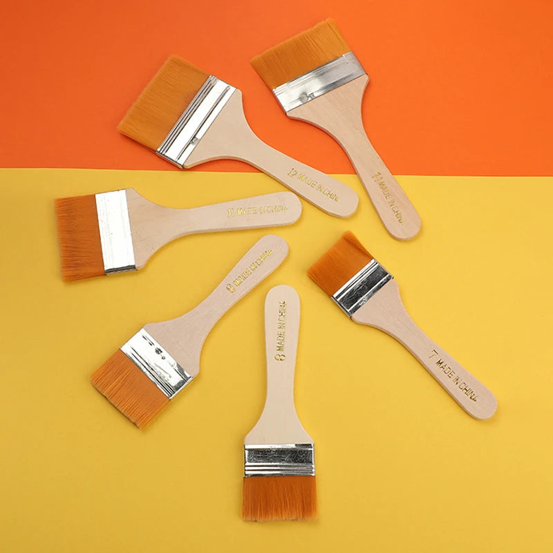 12-Piece Nylon Paint Brush Set for Art, Watercolor & Drawing