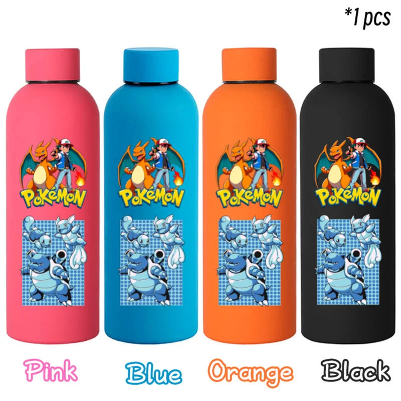 Stainless Steel 500ML Double Layer Vacuum Water Bottle Sport Water Thermos Cup
