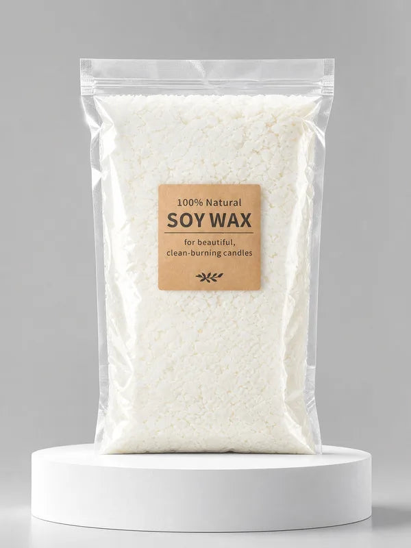 Pure Natural Soy Wax for Candle Making - Eco-Friendly & Long-Lasting Raw Material